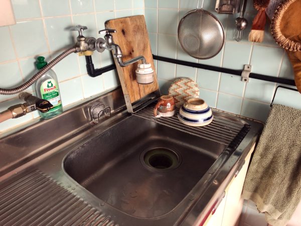 亀の子スポンジホルダー 取り付け例