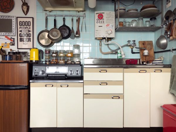 亀の子スポンジホルダー 取り付け例