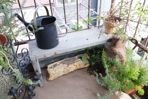 ベランダガーデン　装飾